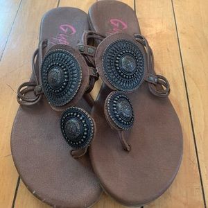 Medallion Sandals